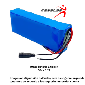 Pack Batería Li-ion 52V 18.2 Ah